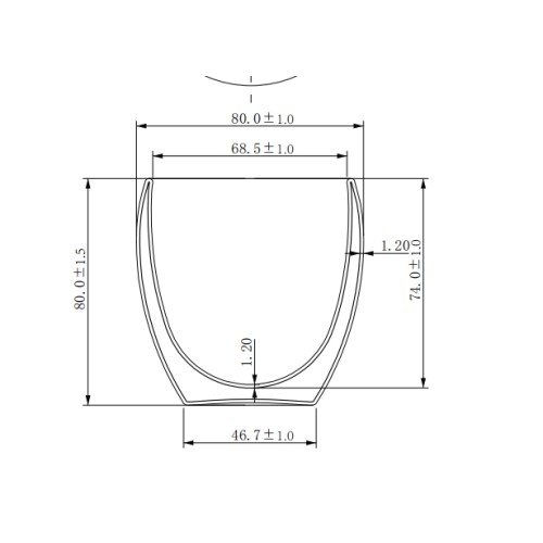 Vaso Vidrio Doble Pared SET M5