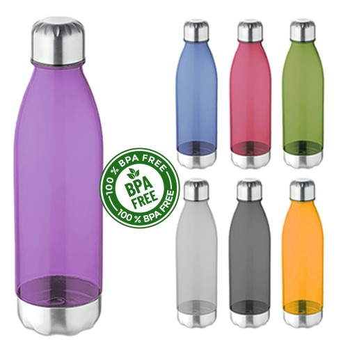 Botella Plástica + Acero Inoxidable Deportiva M37