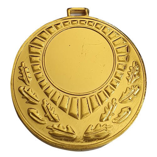 Medalla de Fierro Reverso 50mm MD134 NEGRO