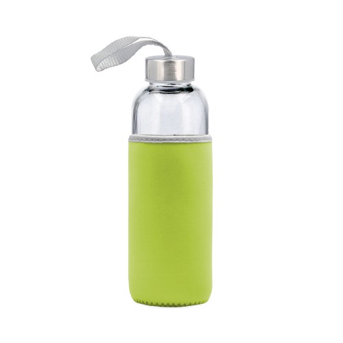 Botella Vidrio con Funda M28
