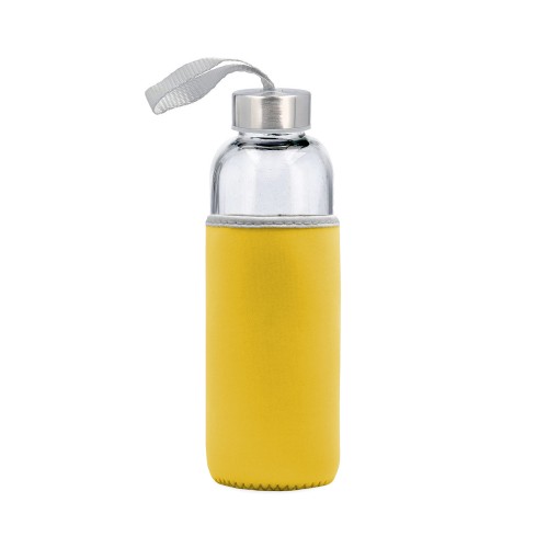 Botella Vidrio con Funda M28