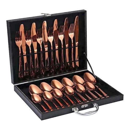 Set de Cubiertos ENCOBRIZADO CU01