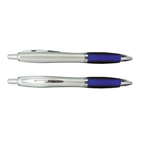 Bolígrafo Lápiz Plástico B12 PLATEADO