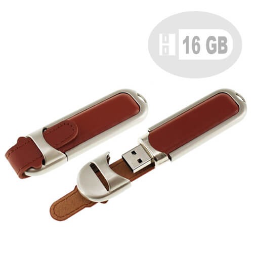 Pendrive Simil Cuero Ejecutivo PD10