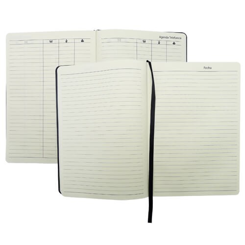 Cuaderno - Libreta - Agenda Tapa Símil Cuero N44