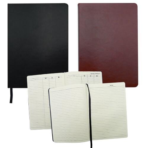 Cuaderno - Libreta - Agenda Tapa Símil Cuero N44