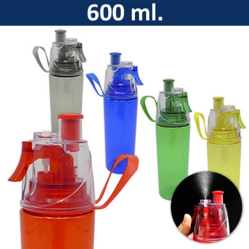 Botella Plástica con Rociador M21