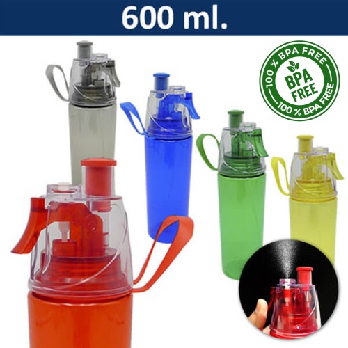 Botella Plástica con Rociador M21
