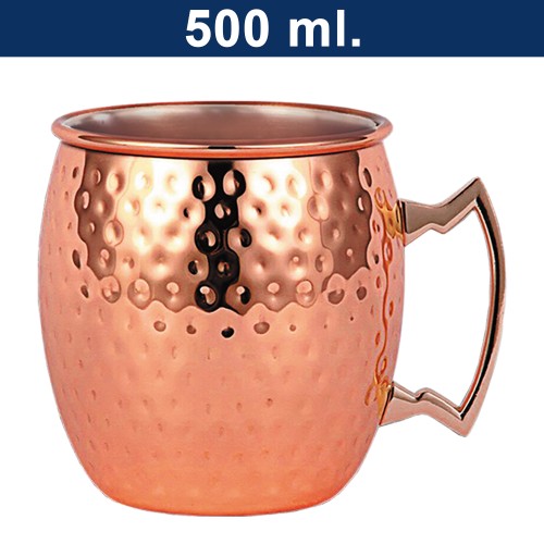 Mug Tazón Acero Inoxidable Martillado M75 ENCOBRIZADO