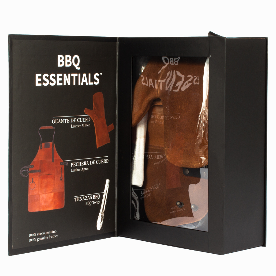 Set Asador de Gamuza de Búfalo