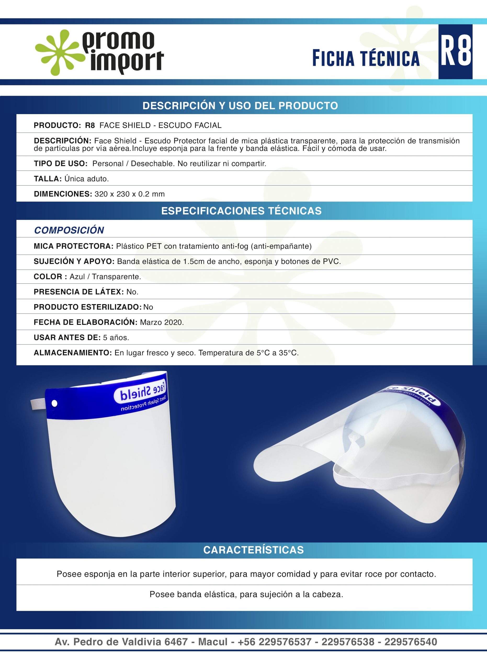 Face Shield - Escudo Facial