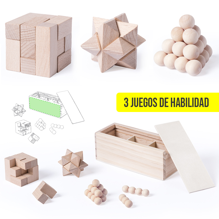 Set Juegos Habilidad Genium