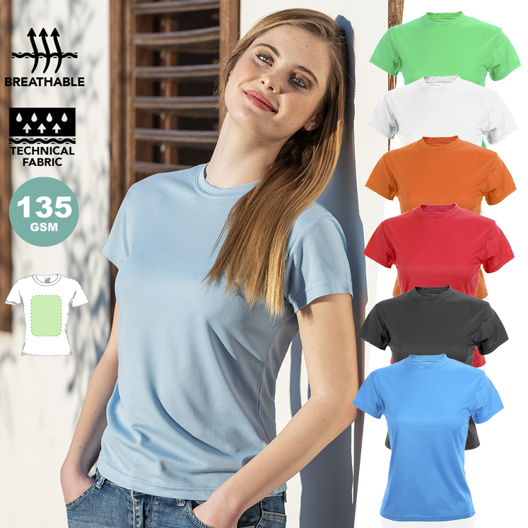 Camiseta Mujer Tecnic Plus