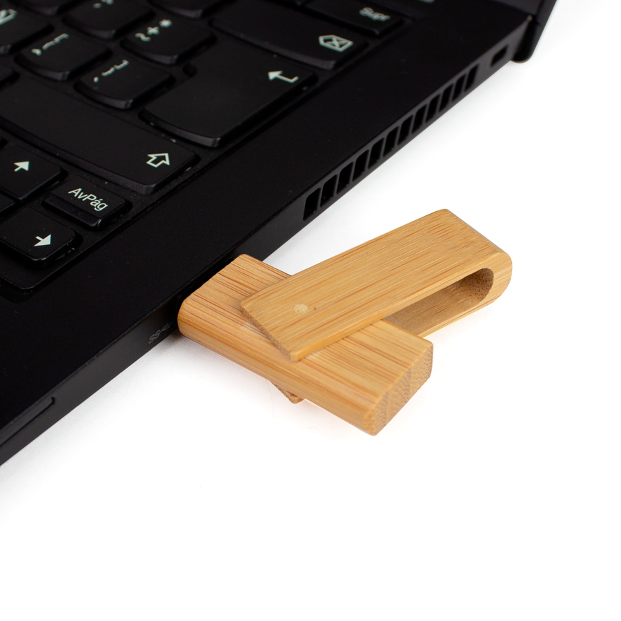 Pendrive giro 64GB de Bamboo