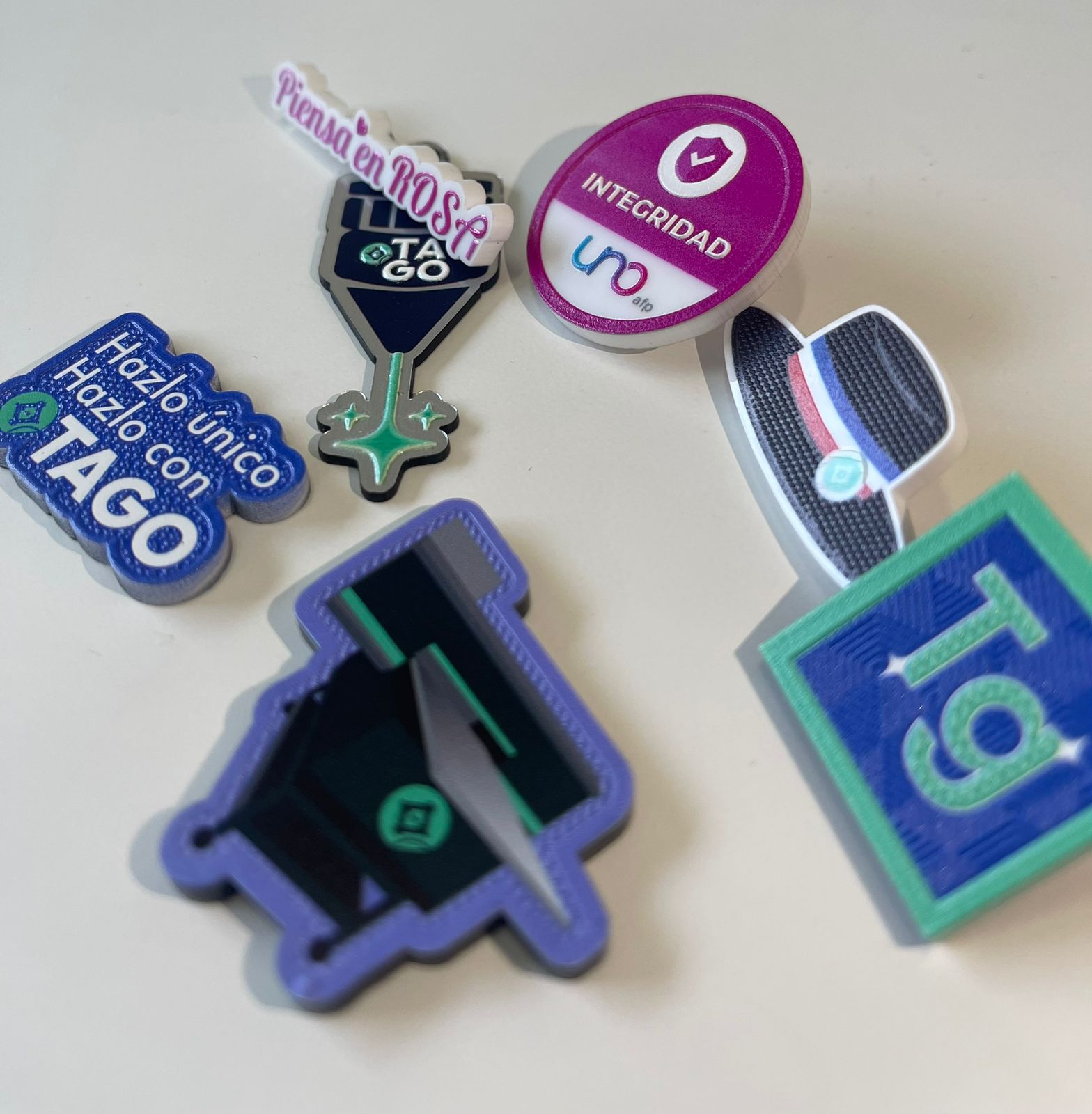 Pins Acrílico