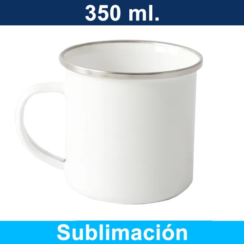 Mug Tazón Enlozado Sublimación M181