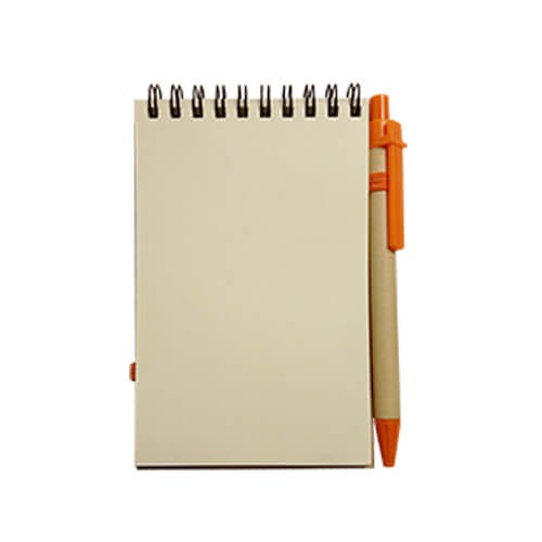 Cuaderno - Libreta Tapa Cartón con Bolígrafo N36