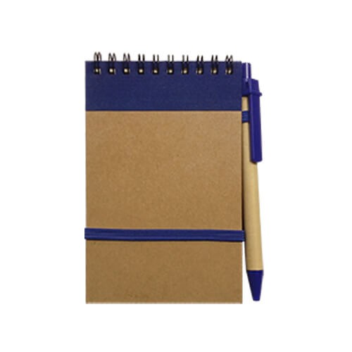 Cuaderno - Libreta Tapa Cartón con Bolígrafo N36