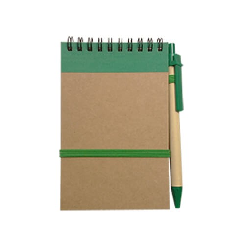 Cuaderno - Libreta Tapa Cartón con Bolígrafo N36