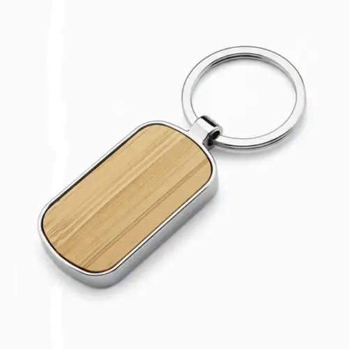 Llavero Madera Bamboo K124