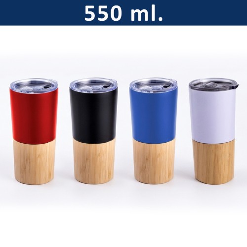 Mug Tazón Acero Inoxidable / Bamboo M202