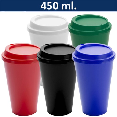 Vaso Plástico copn tapa M30