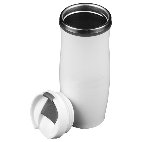 Mug Tazón Acero Inoxidable Termico M17 BLANCO