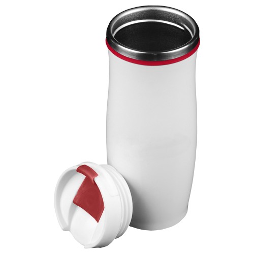 Mug Tazón Acero Inoxidable Termico M17 BLANCO