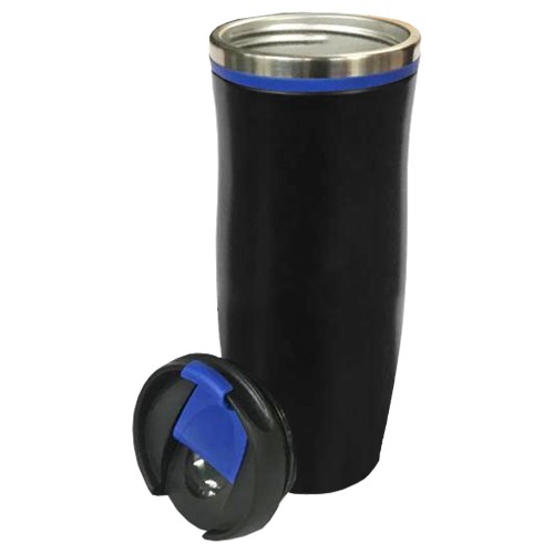Mug Tazón Acero Inoxidable Termico M18 NEGRO