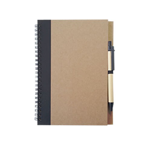 Cuaderno - Libreta Tapa Cartón con Bolígrafo N37