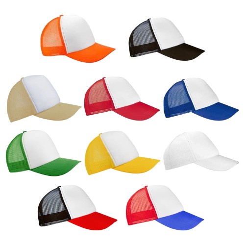 Jockey Gorro Poliéster Esponja Malla Sublimable GR30