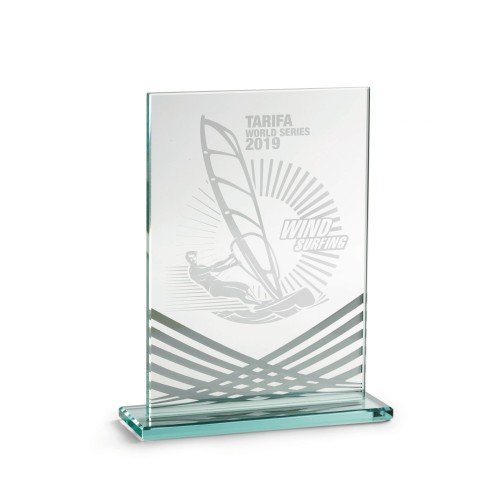 Galvano Cristal Rectangular Jade 2353
