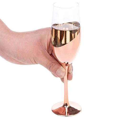 Set de 2 Copas Champagne ENCOBRIZADO M84