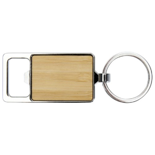Llavero Madera Bamboo Destapador K123