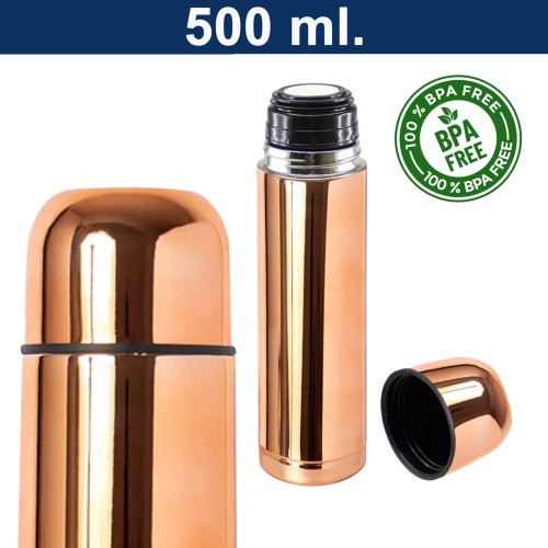 Botella TERMO Acero Inoxidable Térmica M59 ENCOBRIZADO