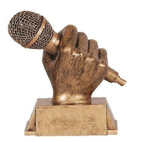 Trofeo Resina Microfono MIC20