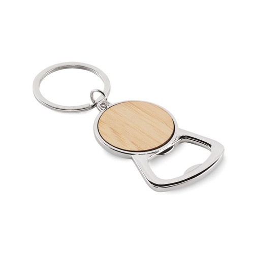 Llavero Madera Bamboo Destapador K122