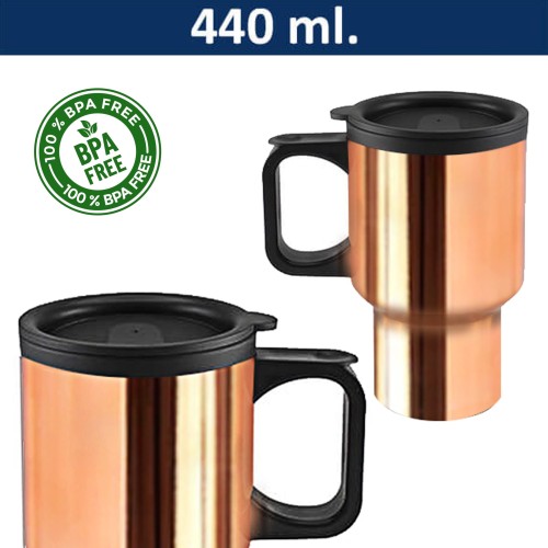 Mug Tazón Acero Inoxidable Termico M58 ENCOBRIZADO