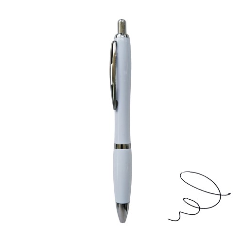 Bolígrafo Lápiz Plástico L68 BLANCO