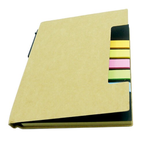 Memo set Tapa carton con Boligrafo N19