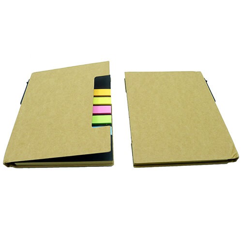 Memo set Tapa carton con Boligrafo N19