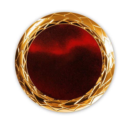 Placa AP9 - DORADO ROJO