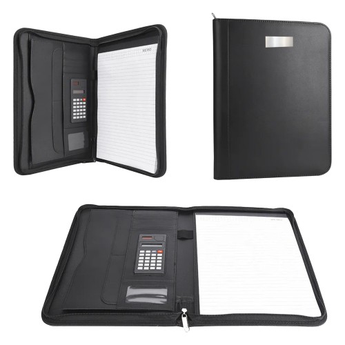 Carpeta Cuero Cubierta de PU Símil N560