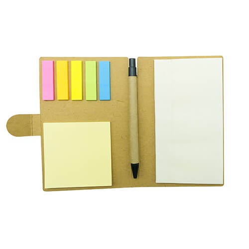Memo set Tapa carton con Boligrafo N2