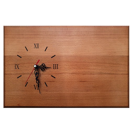 Galvano Madera Retablo rauli con Reloj Mecánico RR