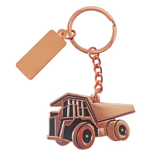 Llavero Metálico Camion Minero K58 ENCOBRIZADO