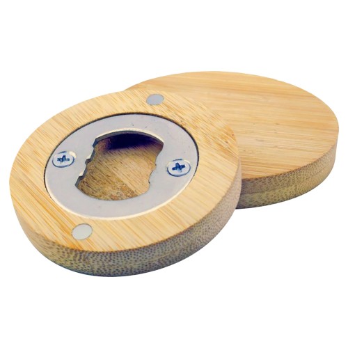 Destapador Bamboo y Posavasos W230