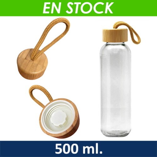 Botella Vidrio con Tapa M32