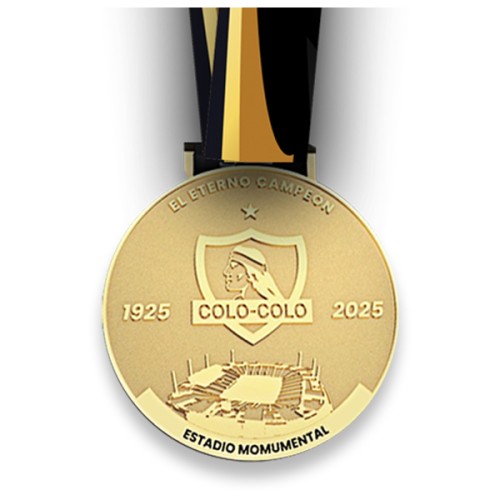 Medallón Conmemorativo Centenario Colo Colo