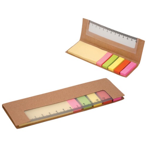 Memo set Tapa carton + Regla N23